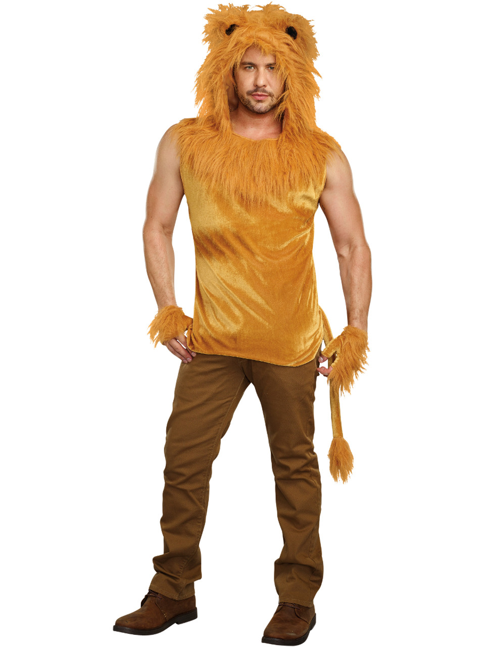 King Of The Jungle Lion Men s Costume