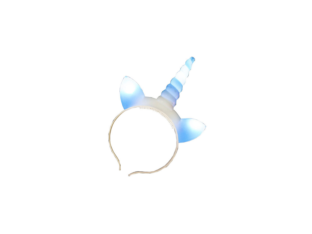 White Light Up Unicorn Headband
