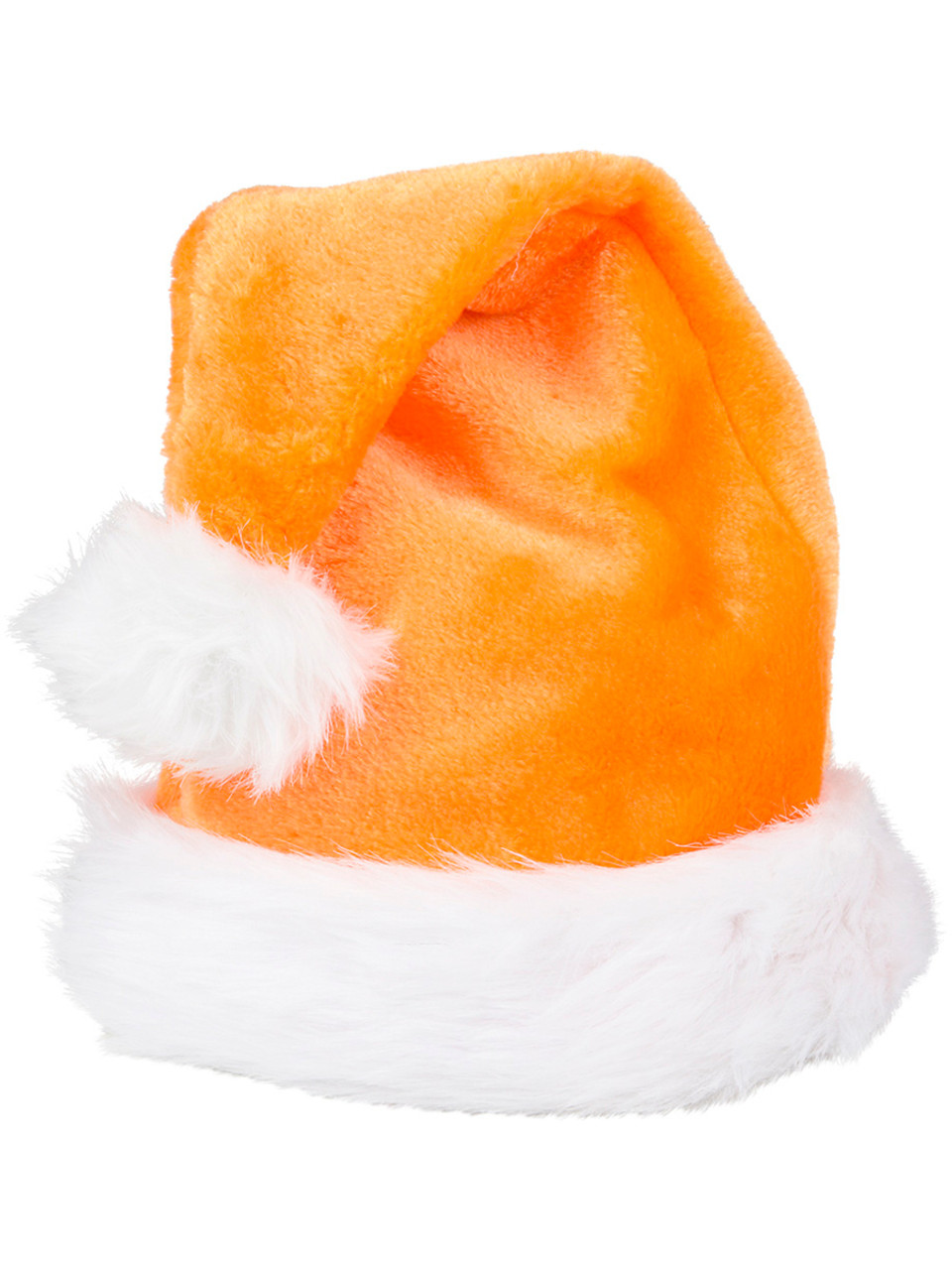 orange christmas hat