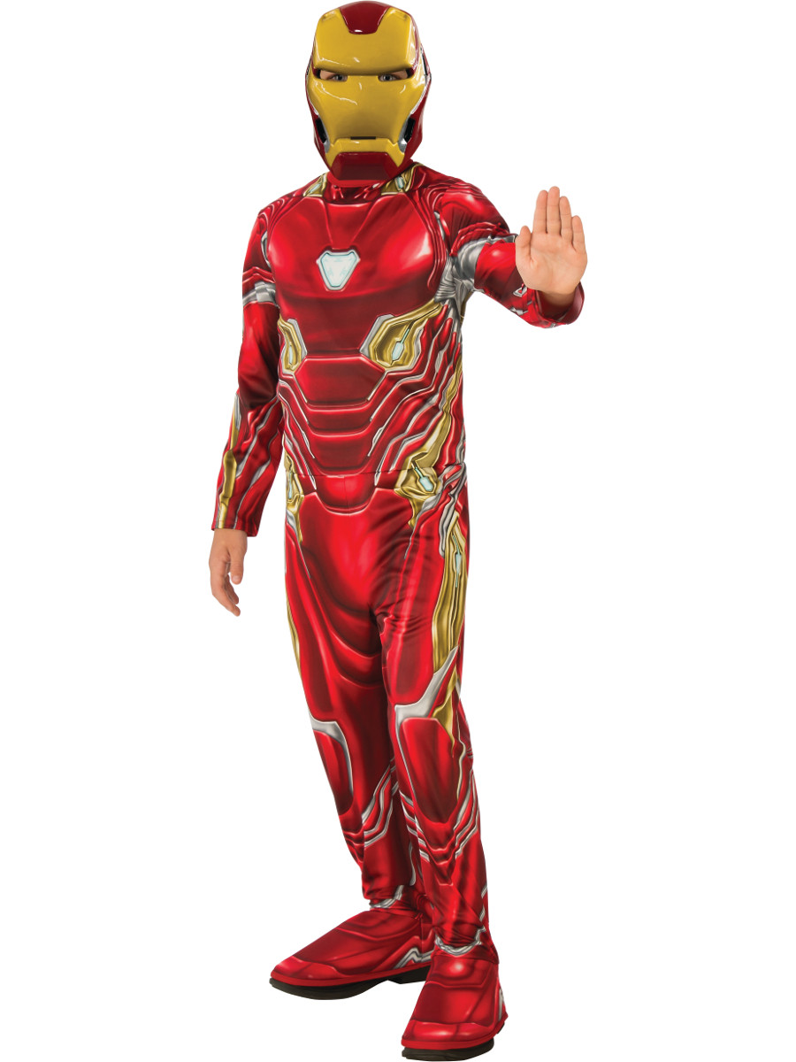 Avengers Endgame Iron Man Mark 50 Suit Boys Costume