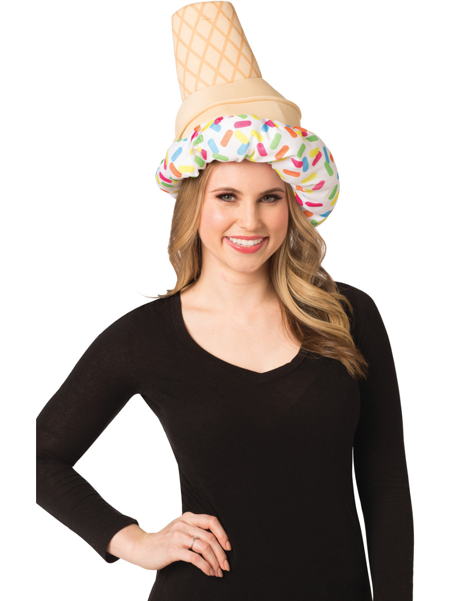 Adult's Ice Cream Cone Hat