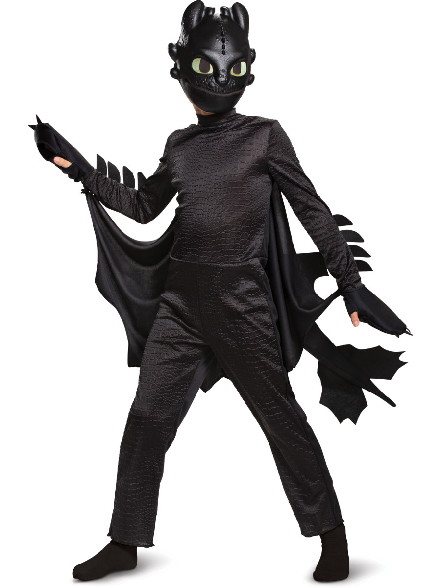 How To Train Your Dragon 3 Toothless Deluxe Boy S Costume