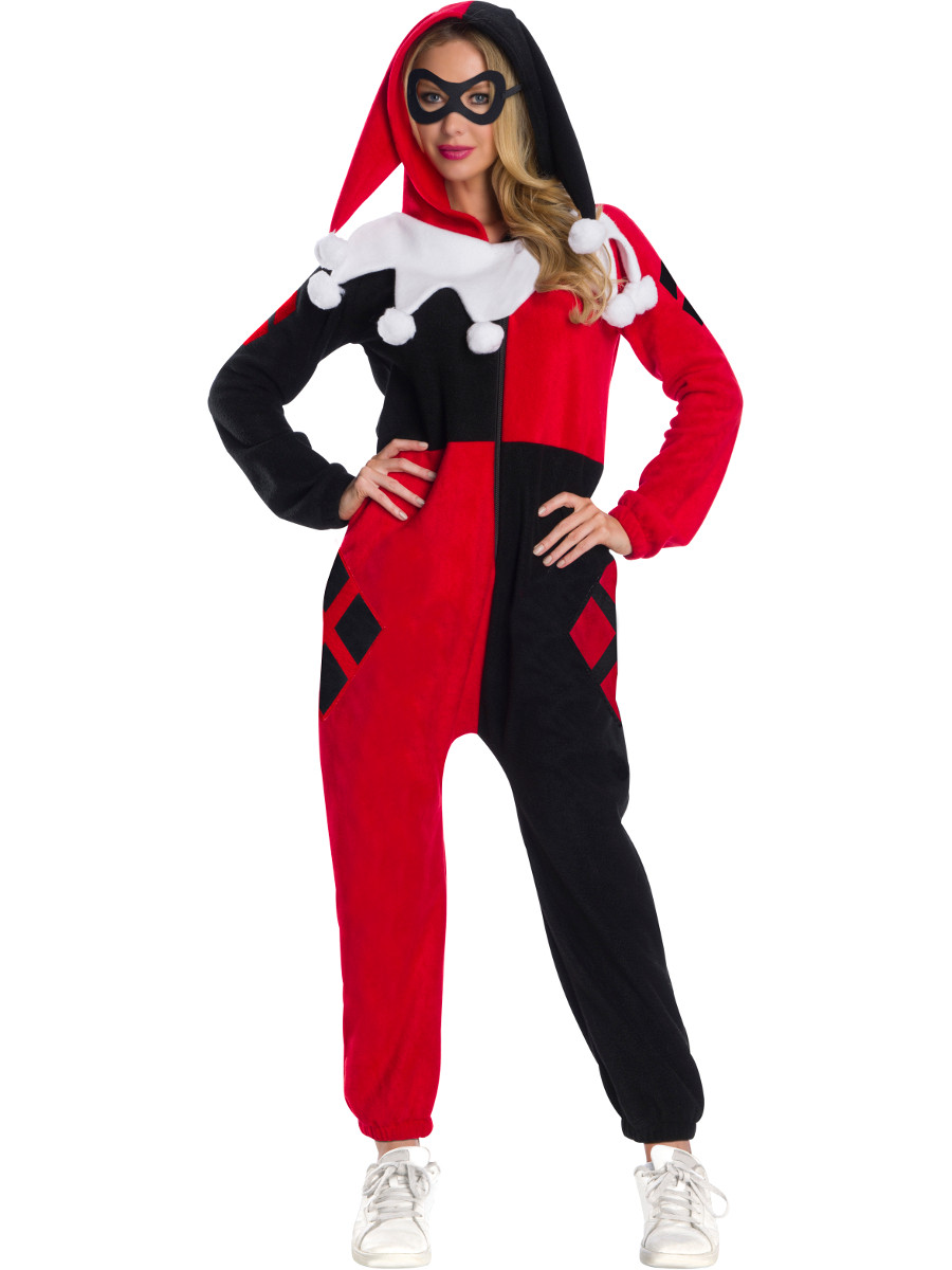 Harley Quinn Soft Bodysuit Womens Costume