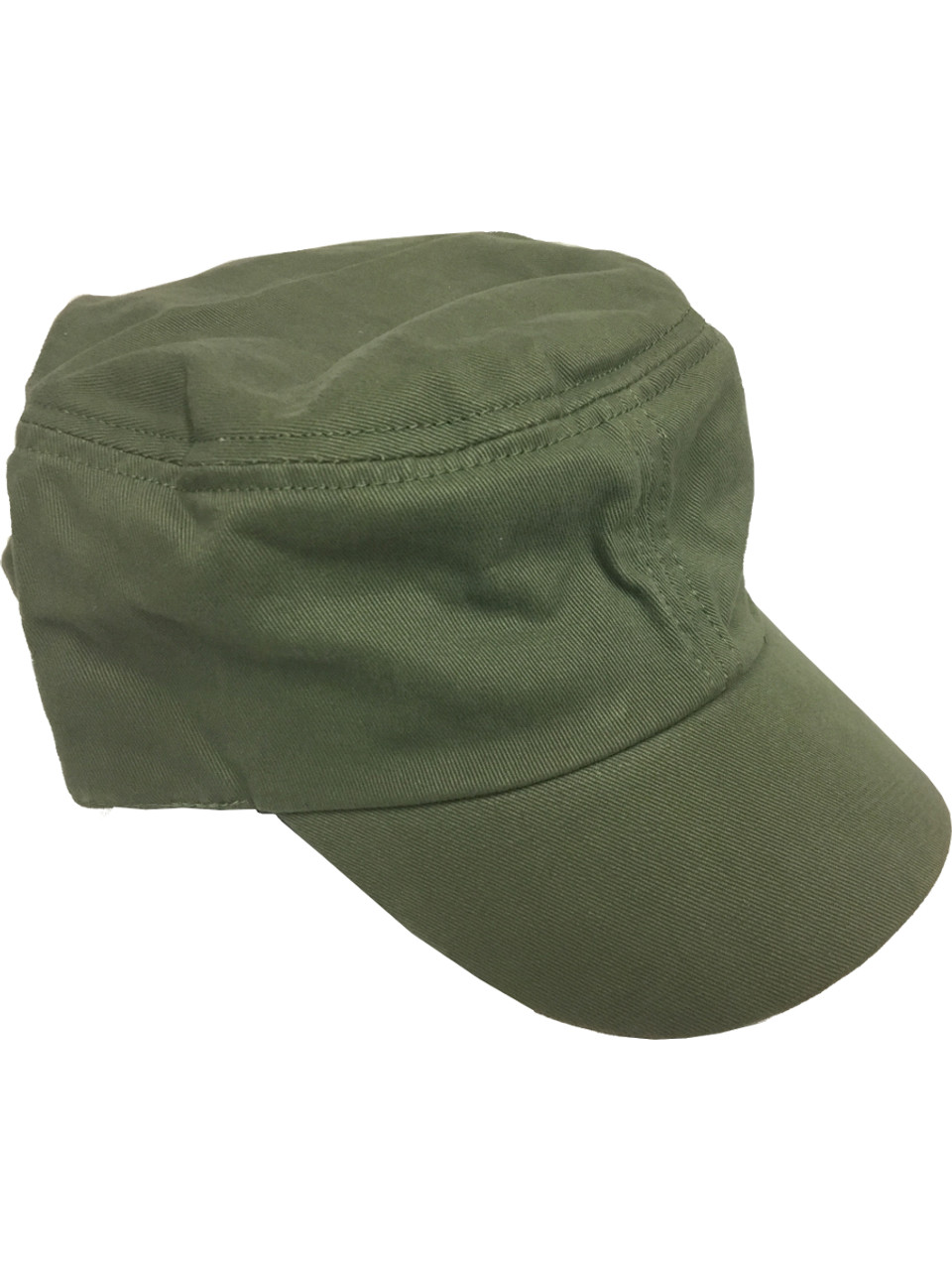 Adult's Green Military Cadet Hat