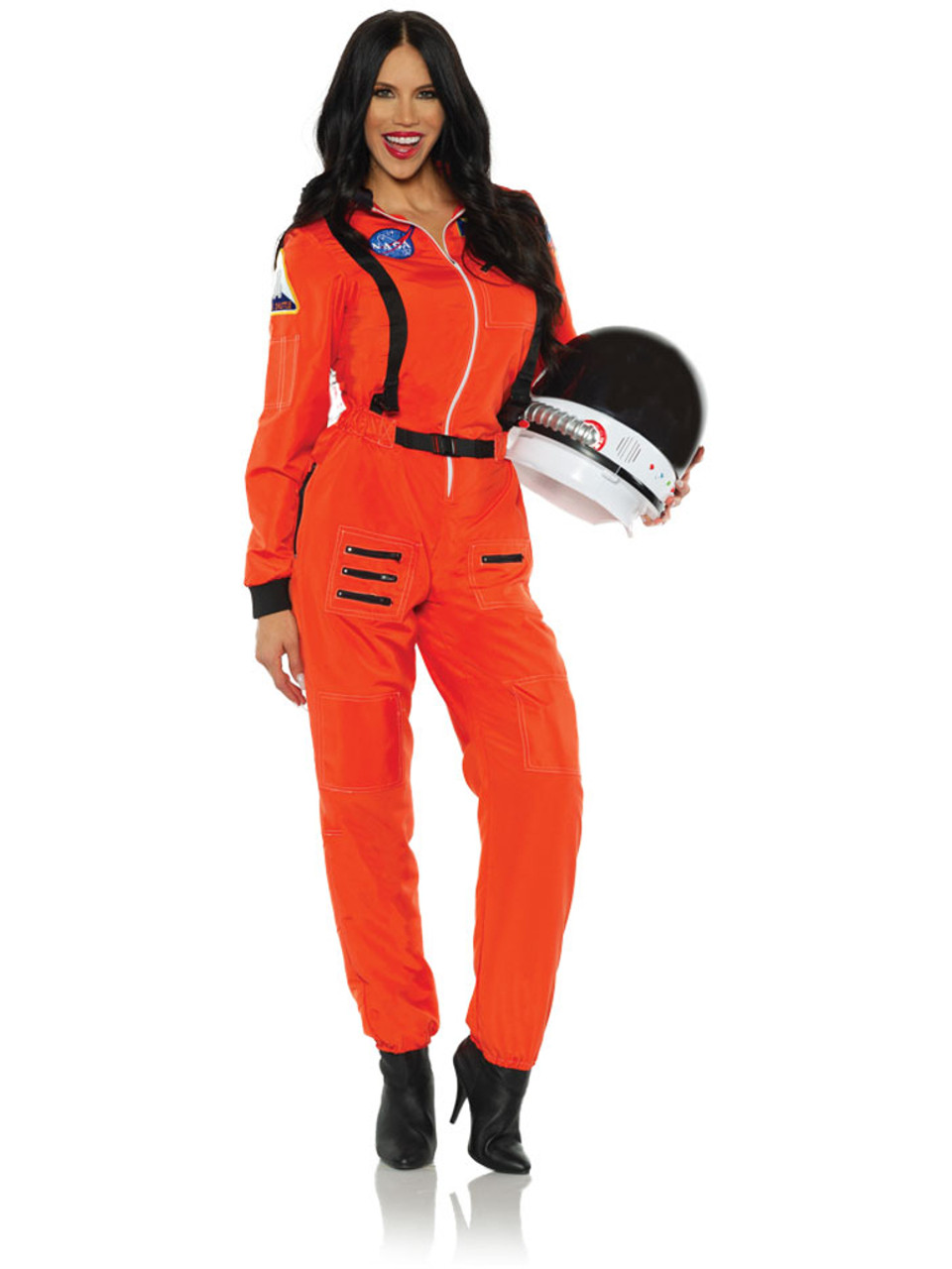 orange astronaut jumpsuit