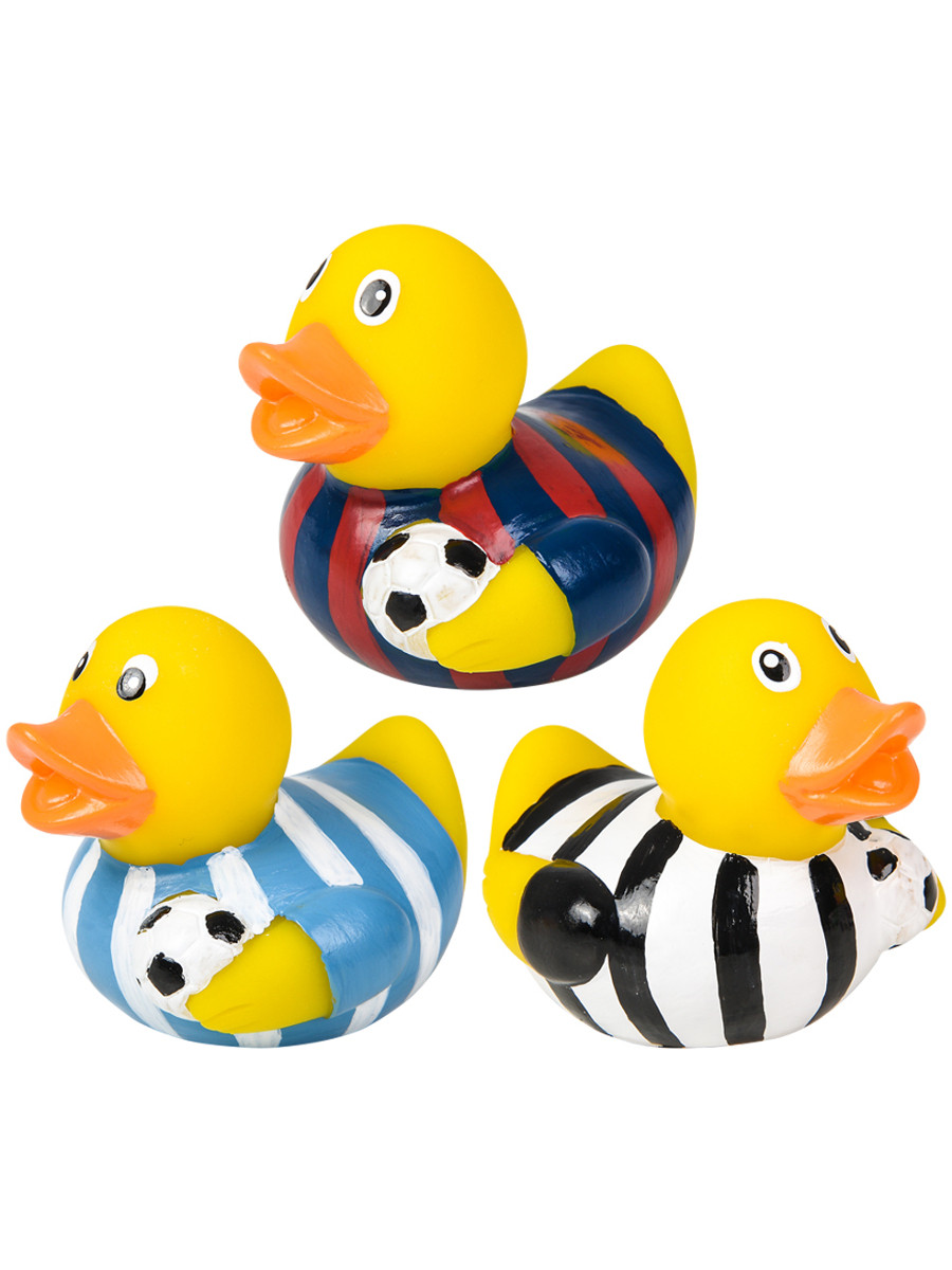 Soccer Player Rubber Duckies 12 Pack - Main Image
