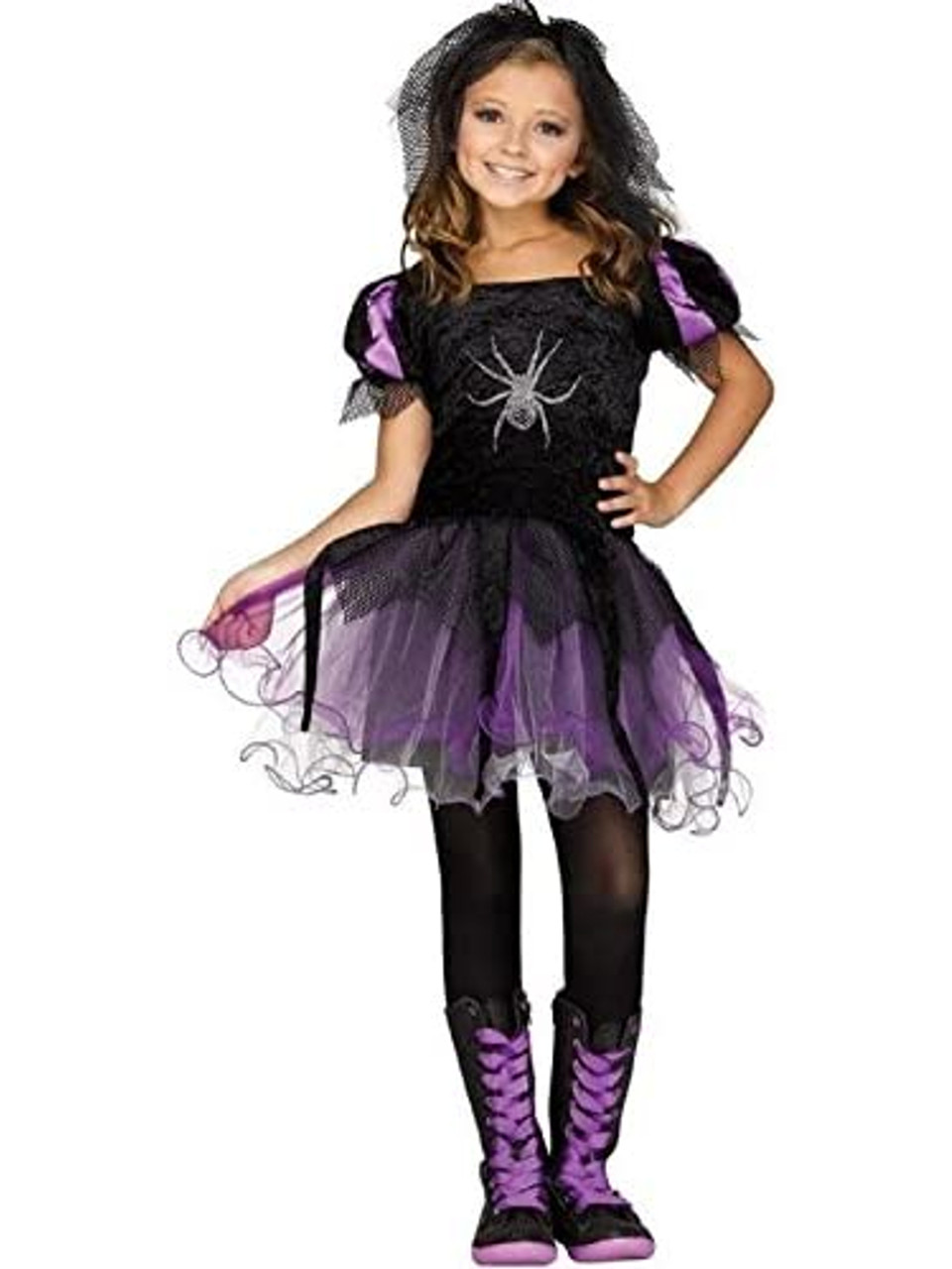 Spider Queen Witch Girl's Costume