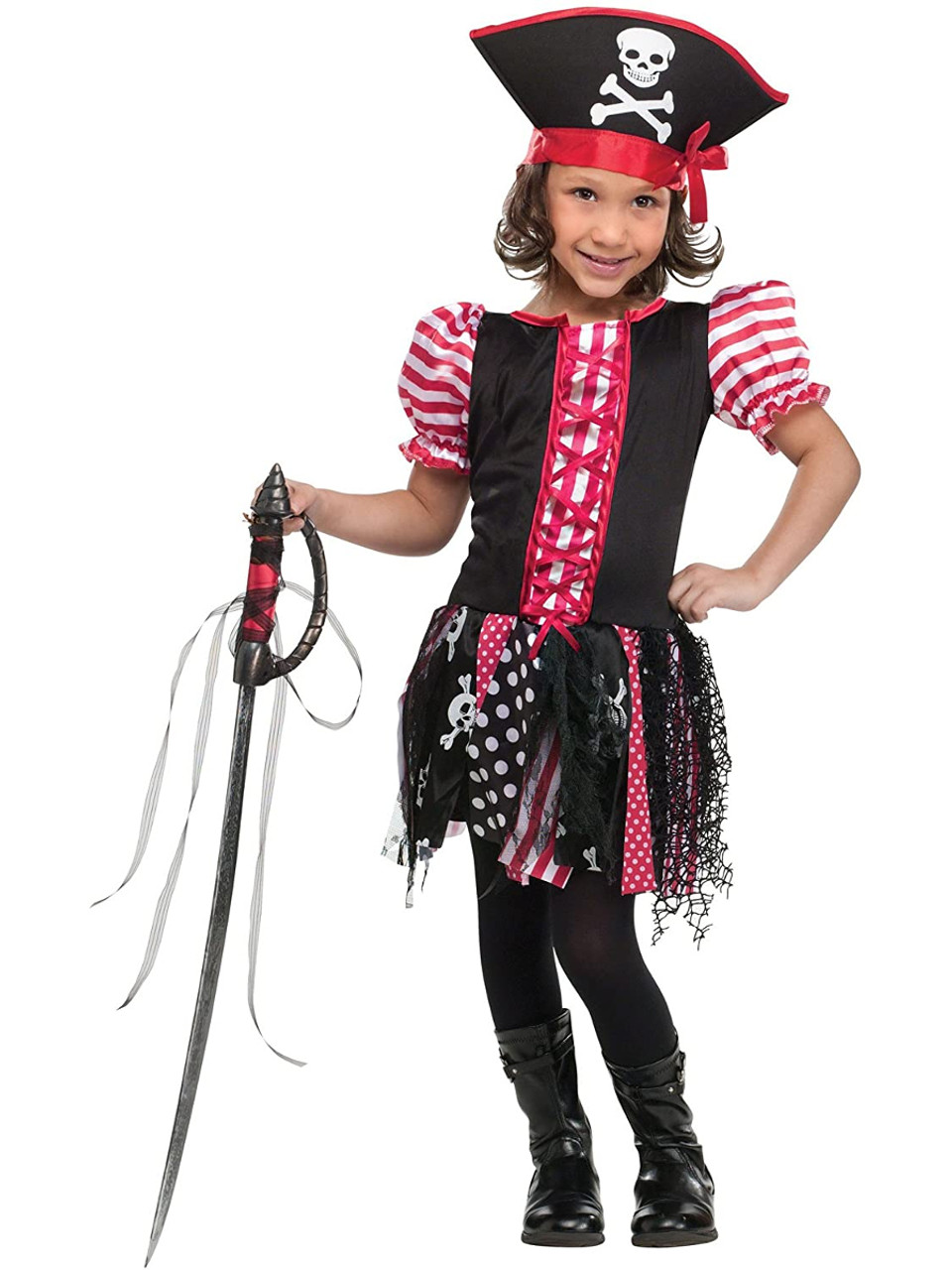 Pirate Stowaway Sweetie Girl's Costume