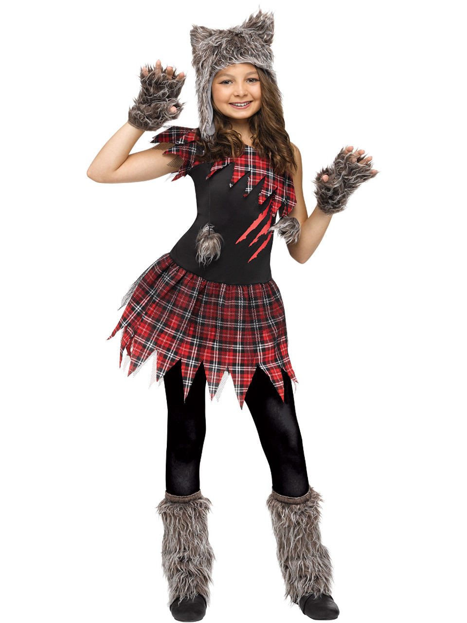 girl werewolf costume