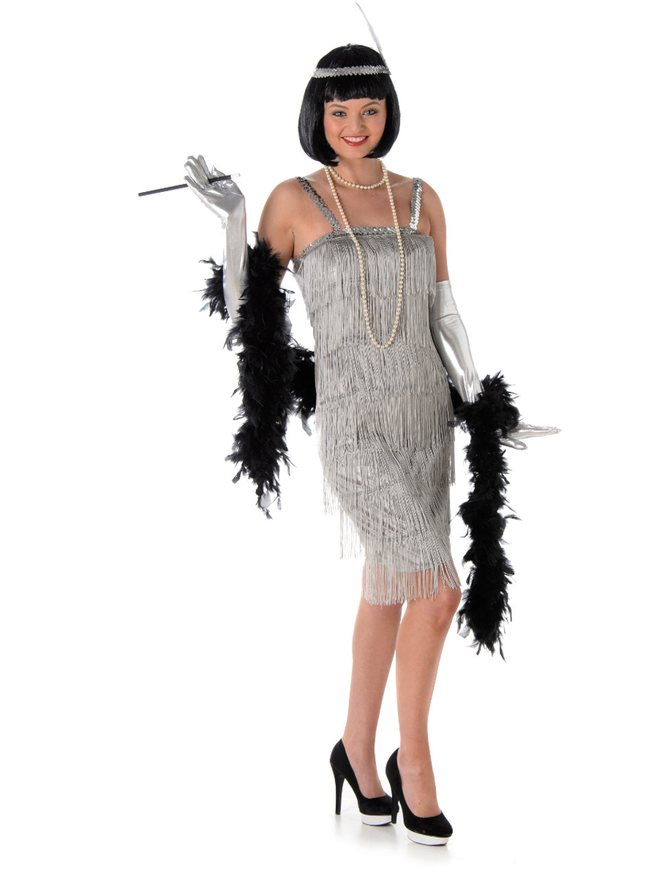 roaring 20s dress and accessories