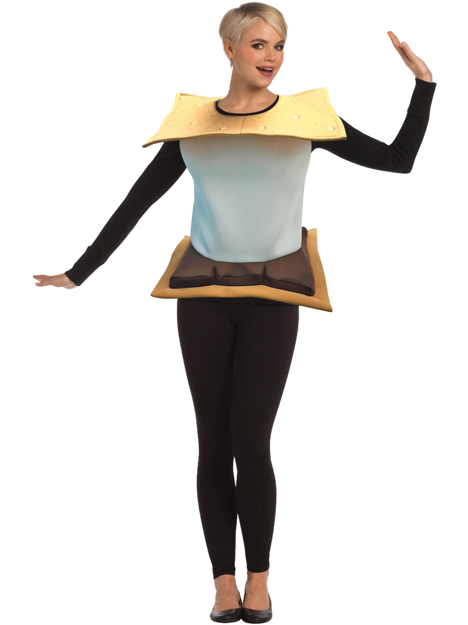 Adult Smores Campire Snack Costume