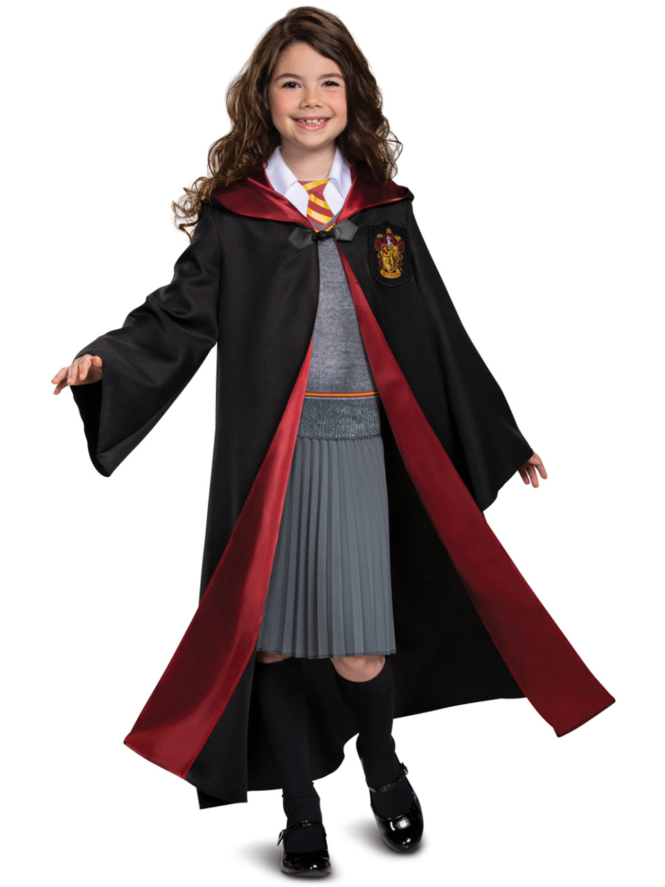Harry Potter Hermoine Granger Gryffindor Robes Deluxe Girl's Costume