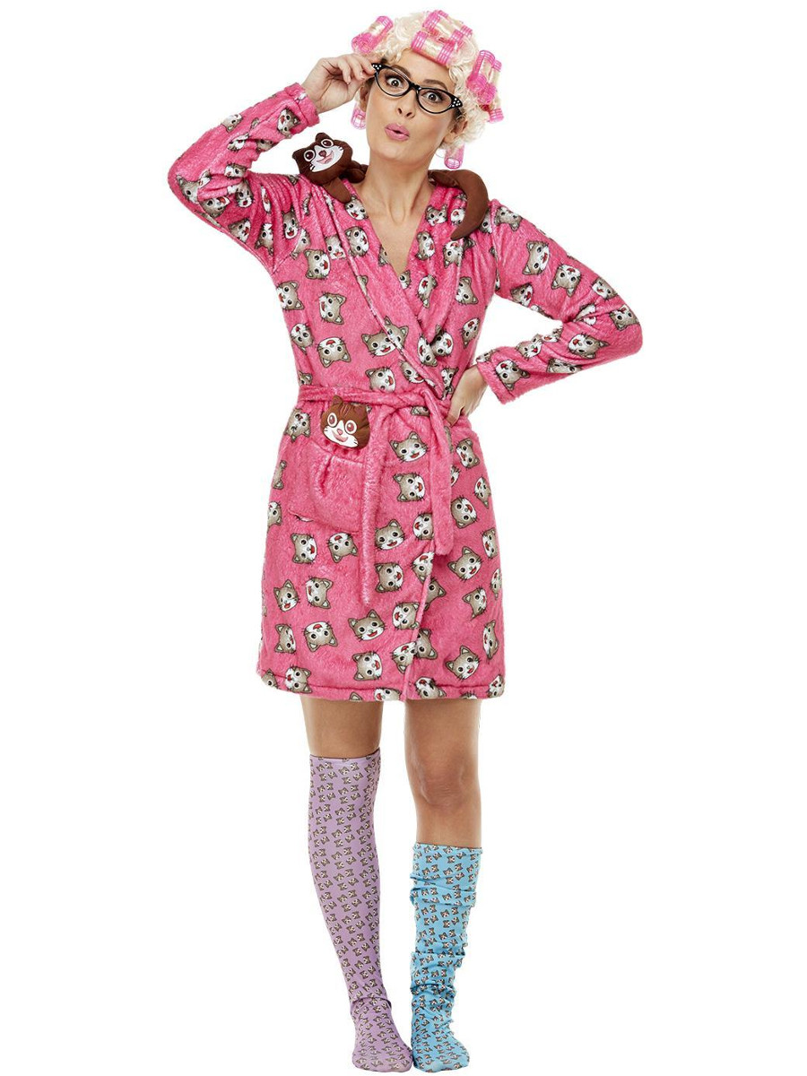 Crazy Cat Lover Lady Women's Costume