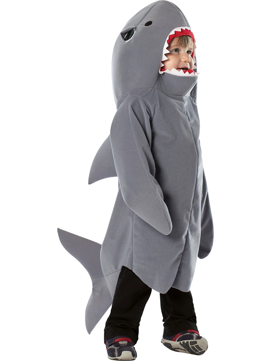 Big Great White Shark Child's Costume — free download