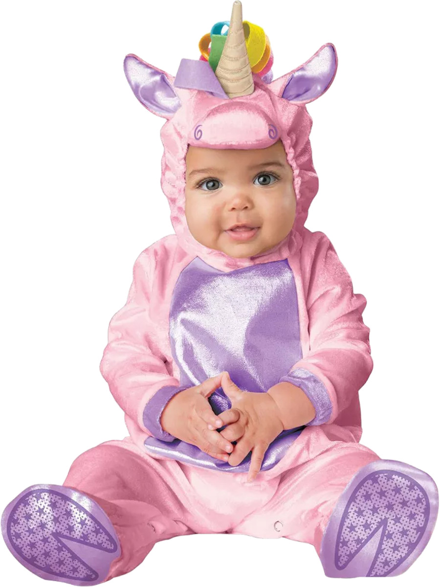 Child's Lil Magical Pink Unicorn Baby Costume — free download