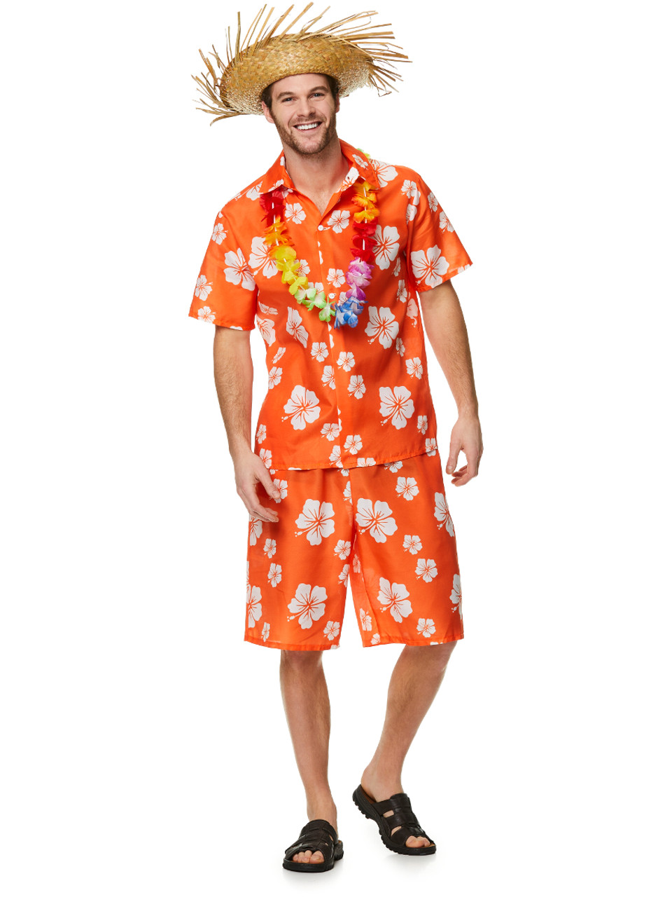 Hawaiian Luau Guy Men's Costume