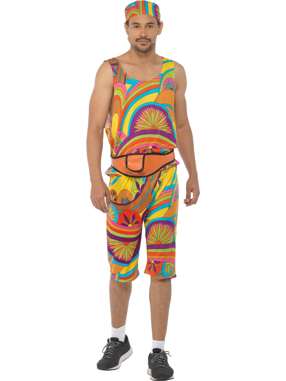  Halloween Costumes for Men 80s Outfit Workout Set