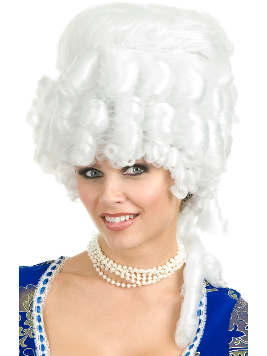 Colonial Maiden Adult Wig - One Size Fits Most NEW LAST ONE NEW Amazon.com: LeMarnia Colonial Wigs for Women Platinum Blonde  main image 2