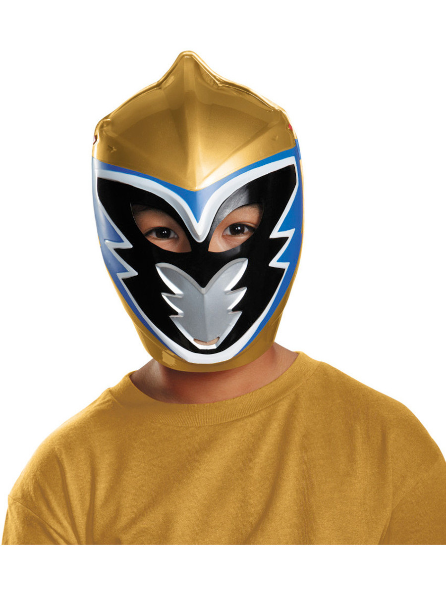 Childs Gold Mighty Morphin Power Rangers Mask
