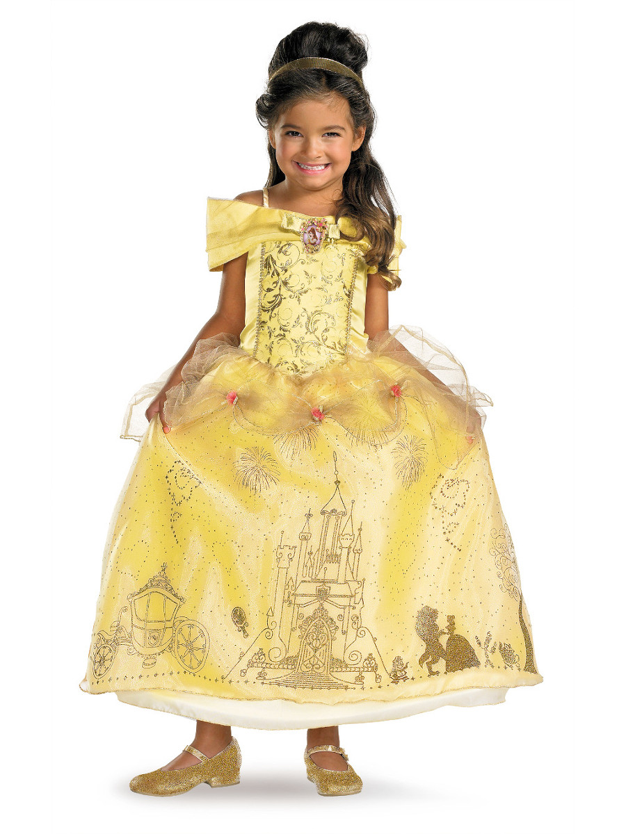 slim fit dress slacks Disney Princess Deluxe Belle Beauty and the Beast Gold Rose Tutu Dress   EverAfterTutuCo