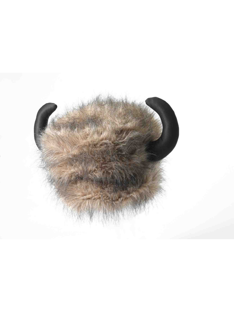 buffalo hat with horns