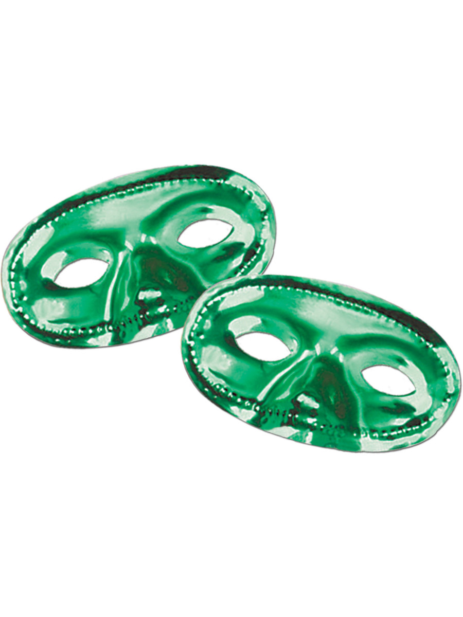 Metallic Green Eye Mask