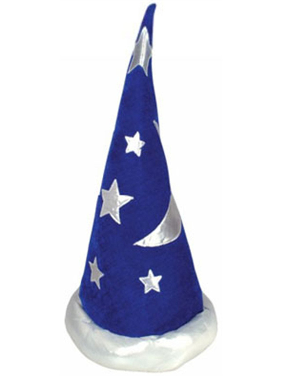 Unisex Renaissance Costume Merlin Wizard Blue Hat