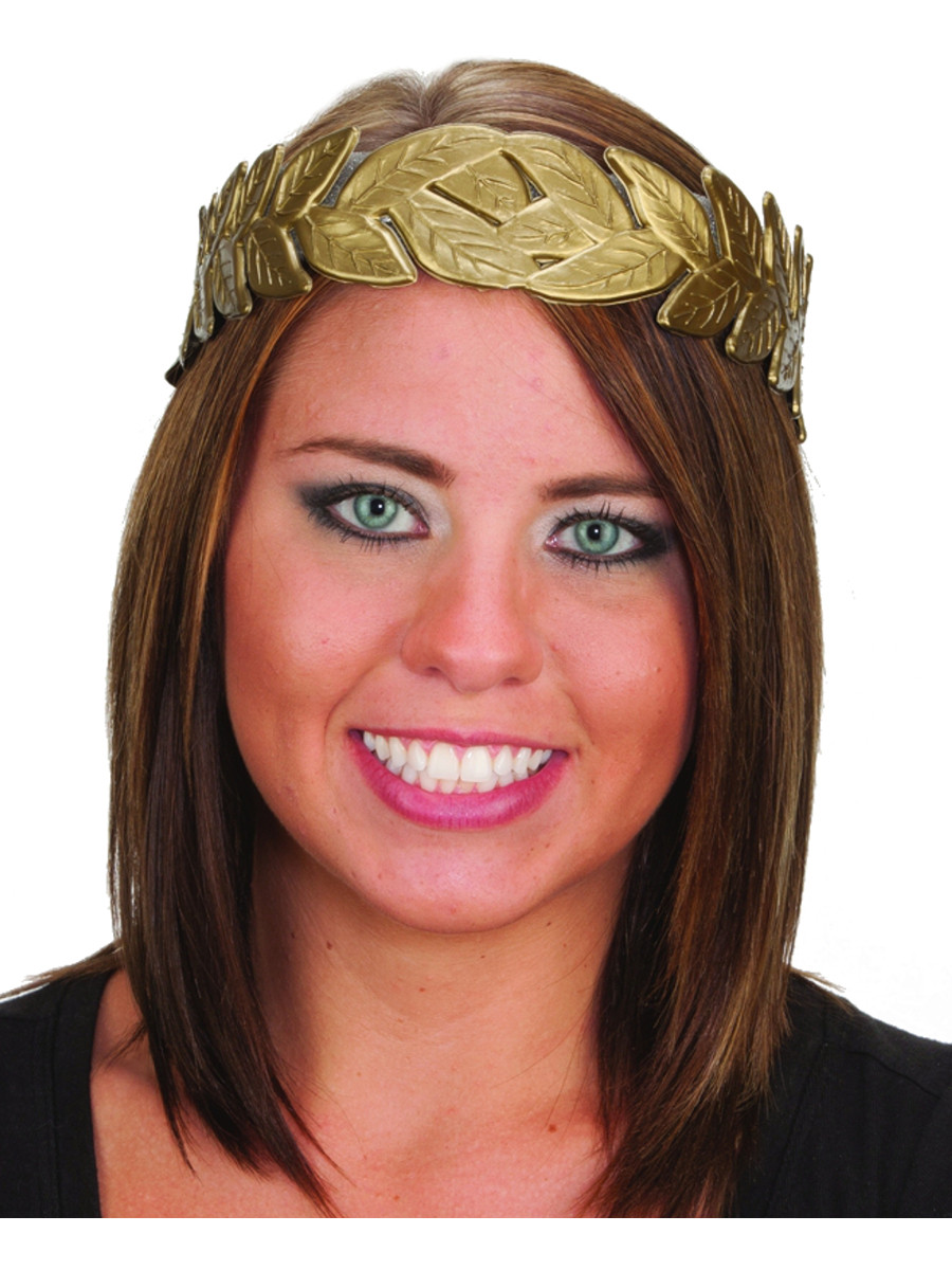 Roman Golden Laurel Leaf Headband