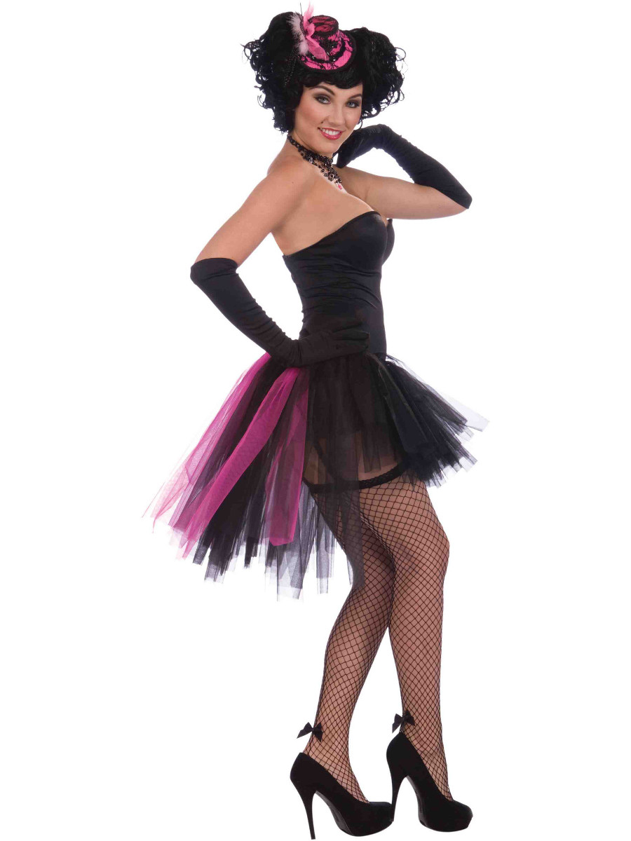 Black and Pink Burlesque Tutu Black and Pink Burlesque Tutu