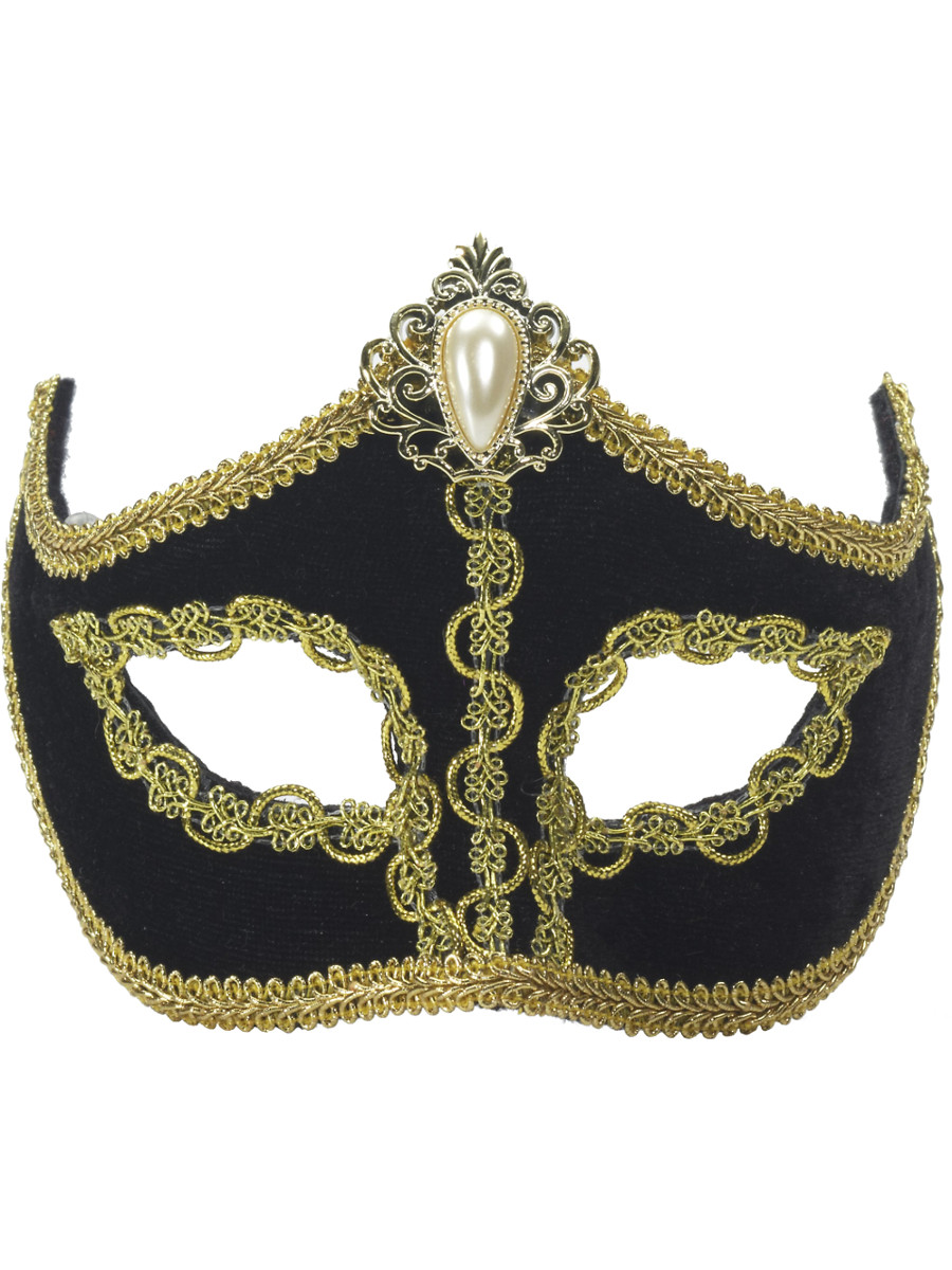 Black and Gold Mask