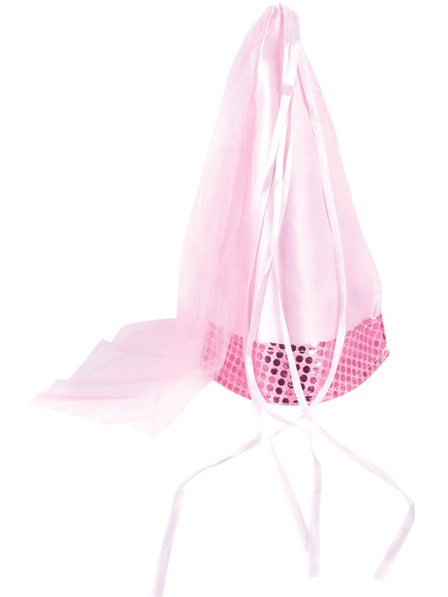 Pink Renaissance Princess Costume Hat 