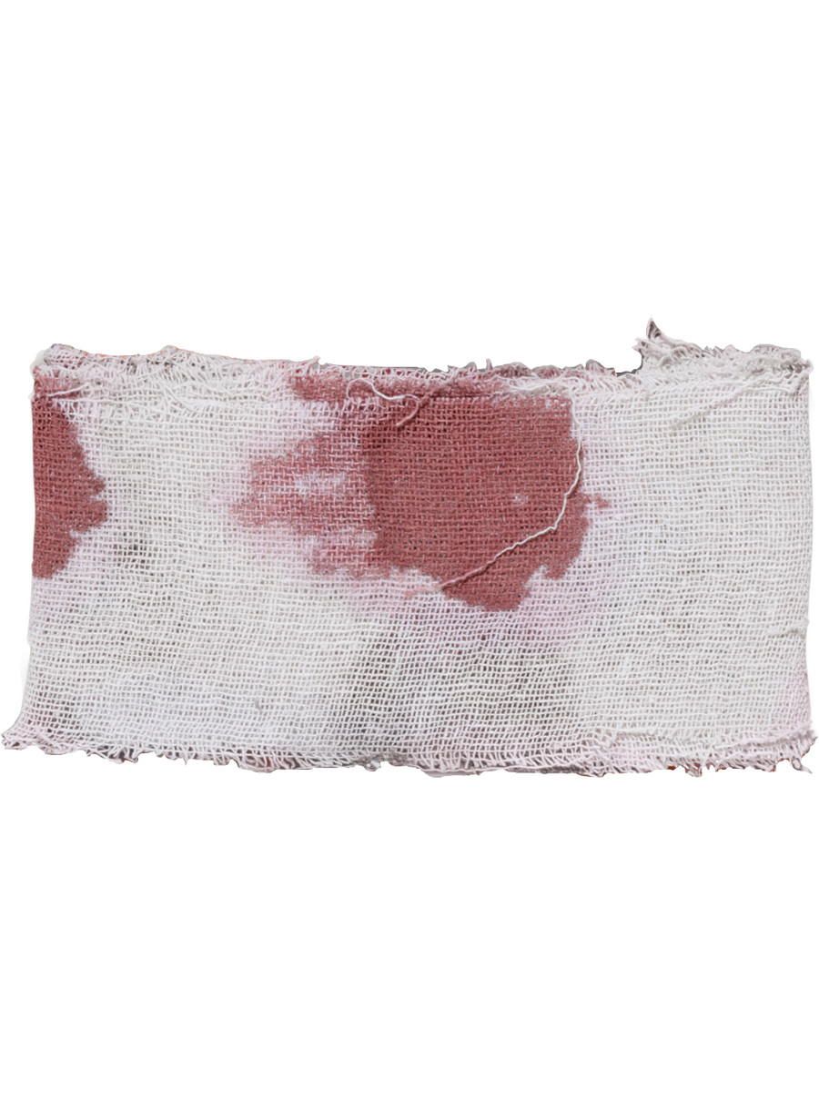 Bloody Gauze Bandage