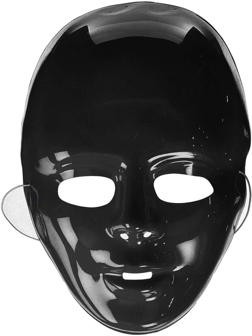 Blank Black Costume Mask