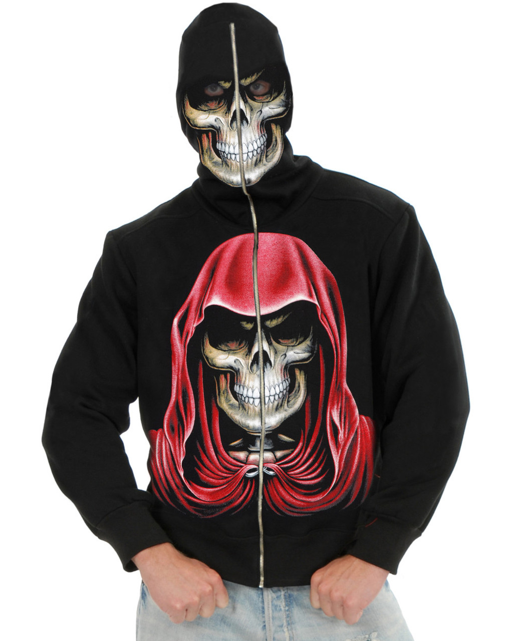 Black Evil Empire Skull Hoodie Kid s