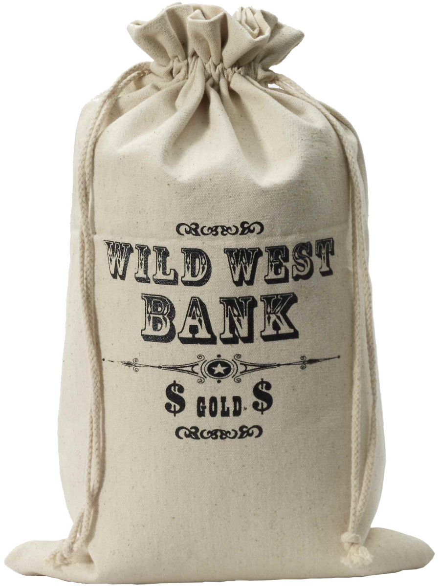 Wild Wild West Toy Money Bag