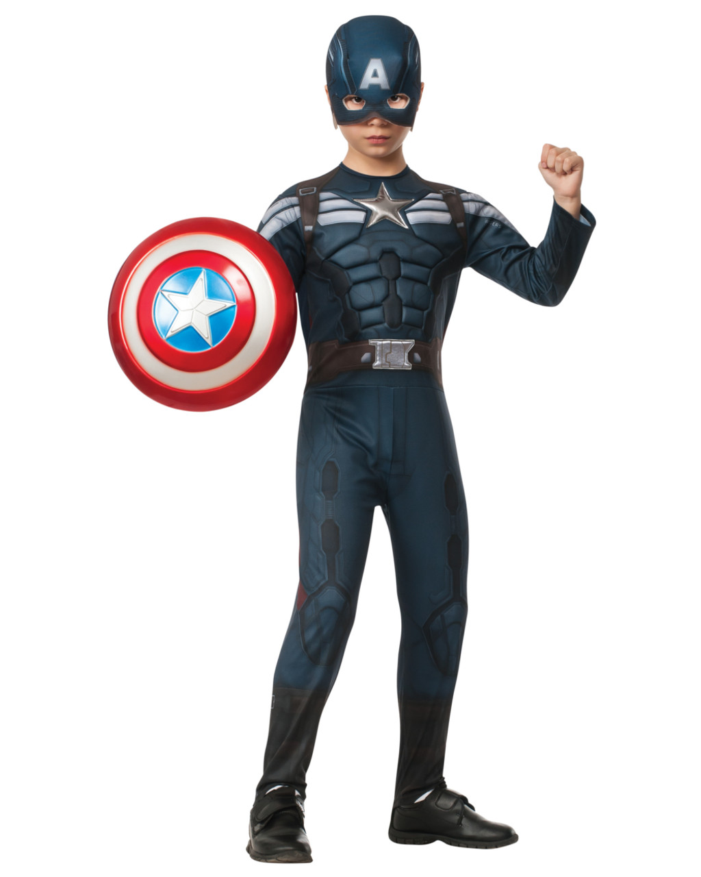 Kids Captain America Deluxe Costume - Avengers: Endgame 