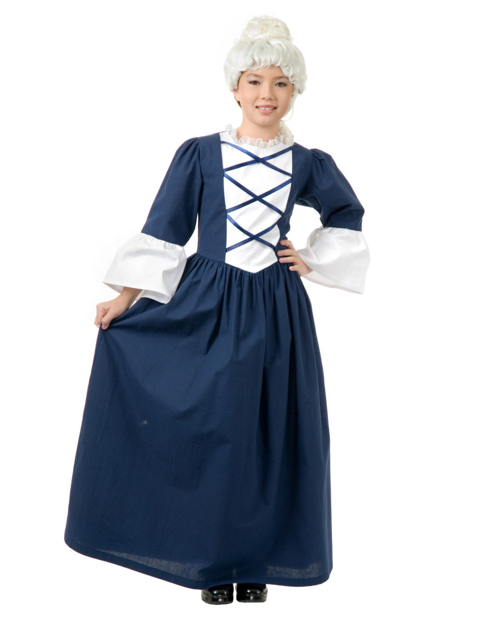 Colonial Dress - Martha Washington - Hamilton - Costume - Girls - 2 Sizes