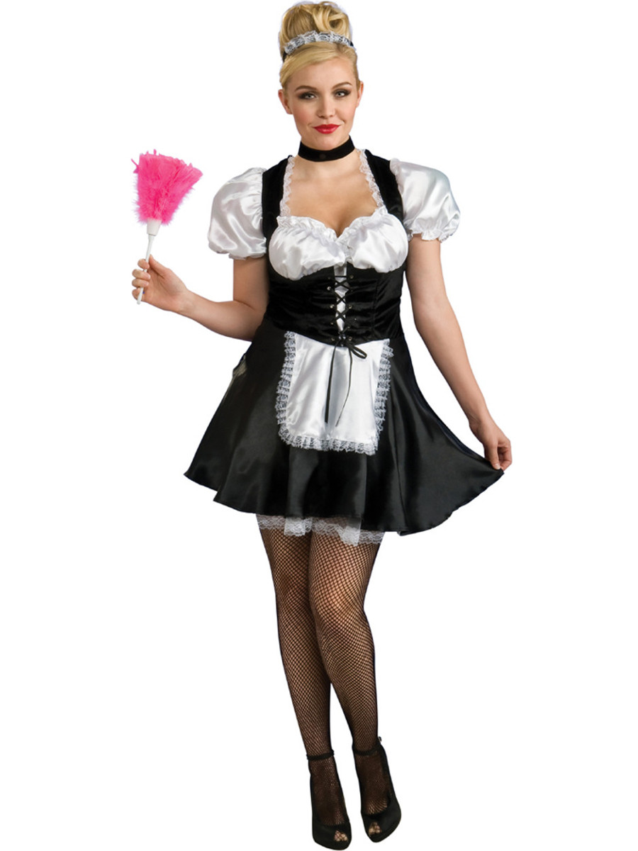 white christmas dresses Lip Service x iGirl Chamber PVC Maid Dress main image 0