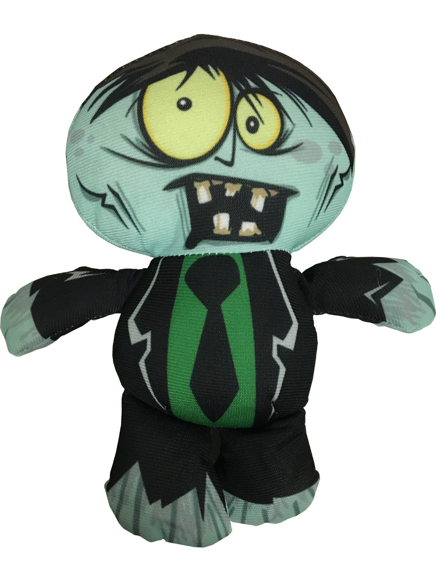 7.5" Plush Business Suit Zombie Soft Toy Doll