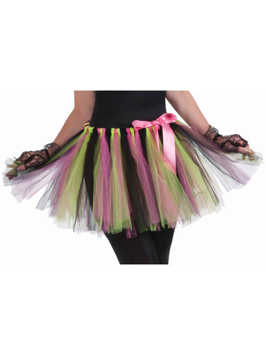 Neon Black Green and Pink Tutu