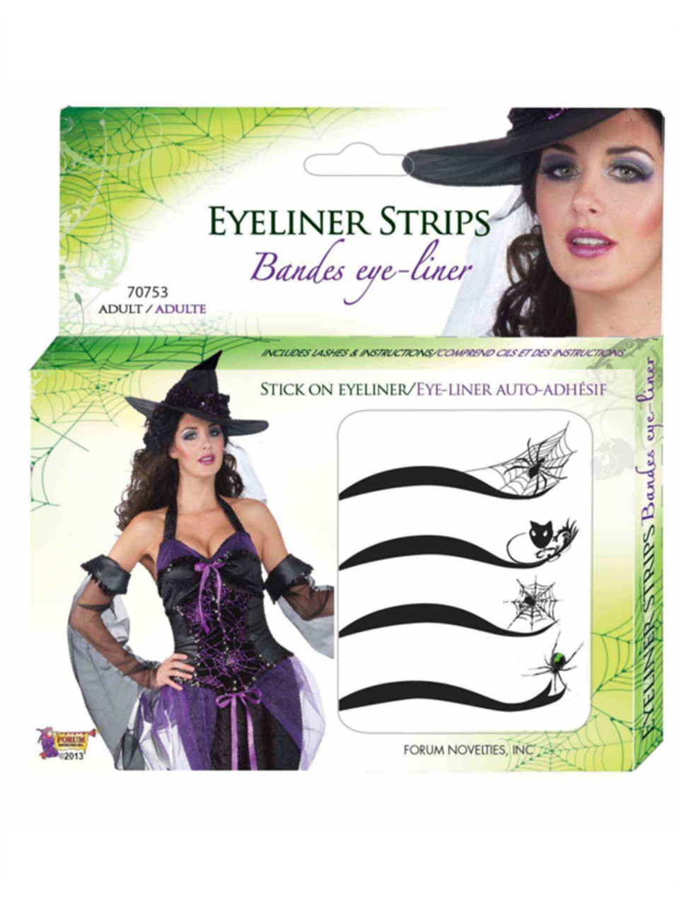 Spider Eye Lashes Makeup Kit