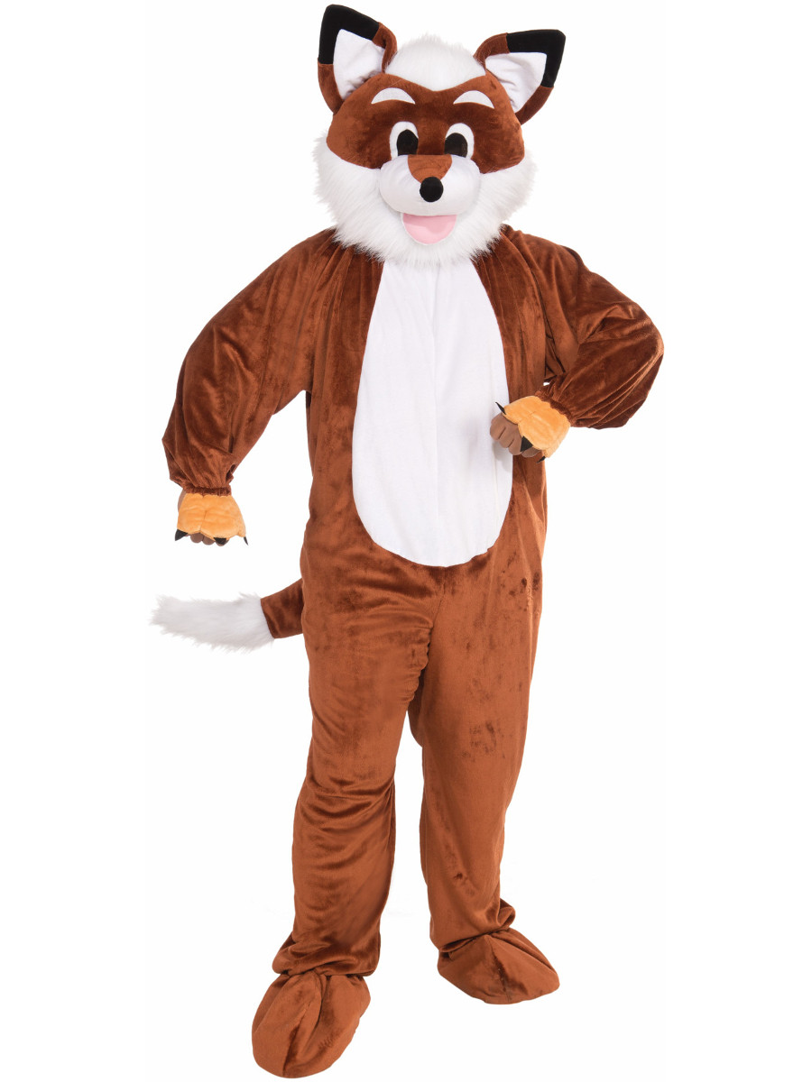 Plush Fox Mascot Costume