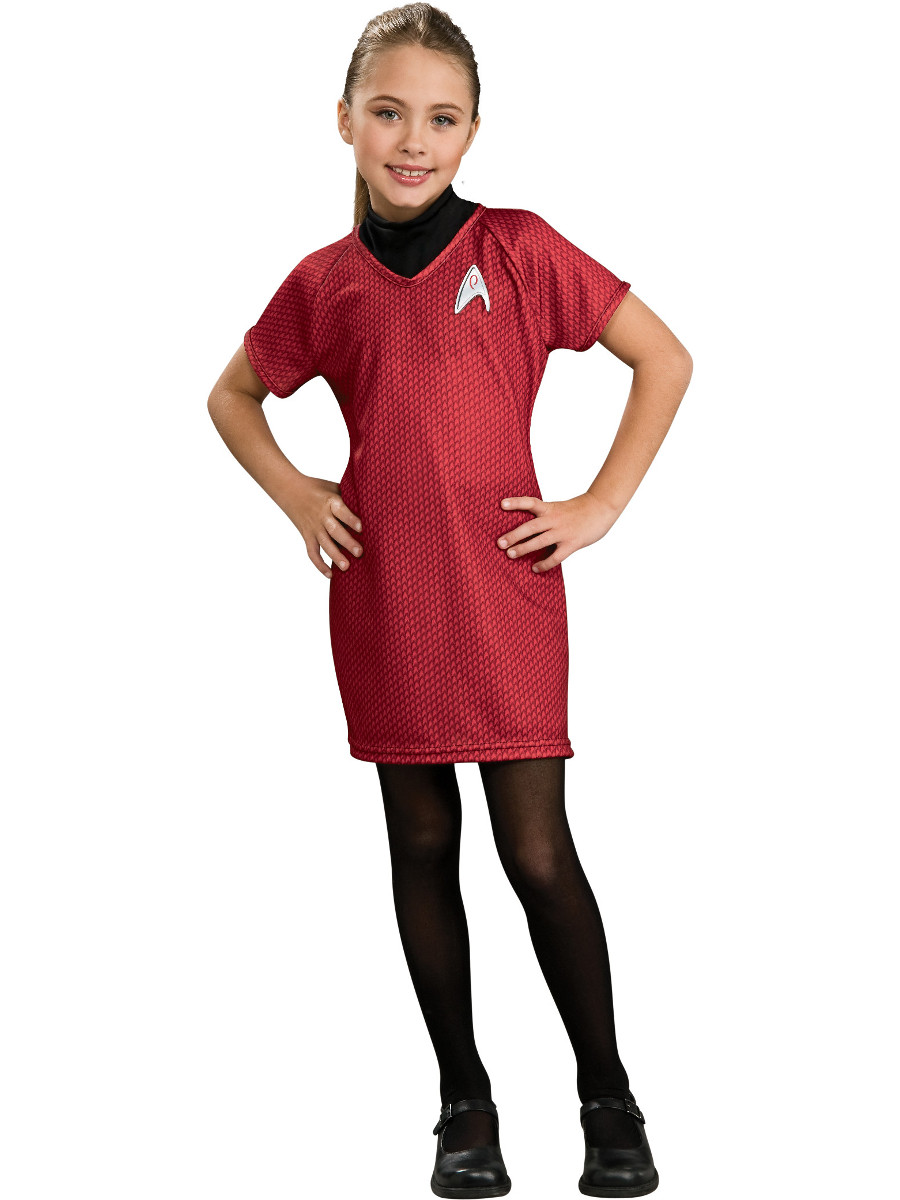 open lace back dress Childs Star Trek Red Dress Costume  Masquerade