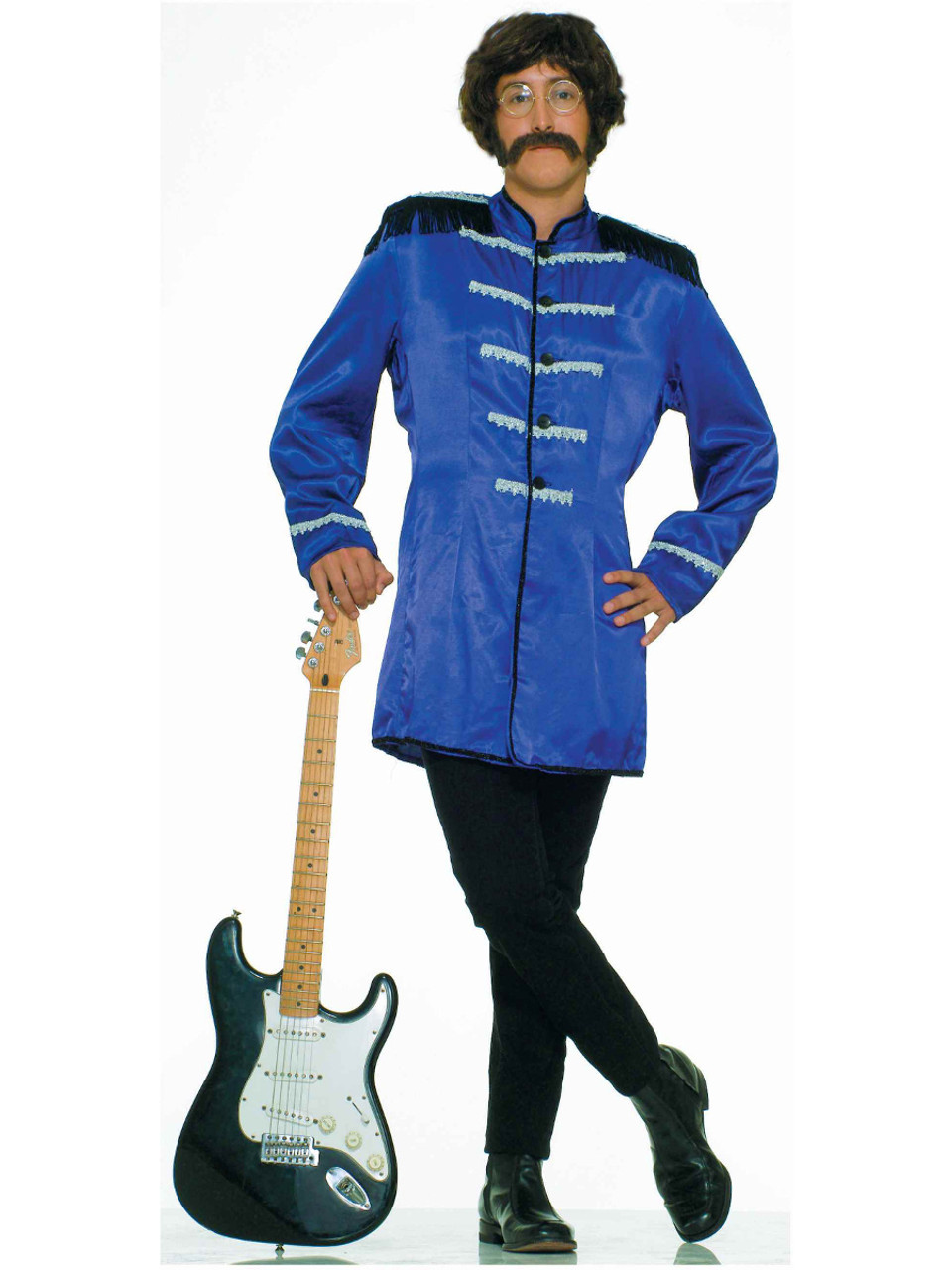 Blue British Explosion Beatles Jacket