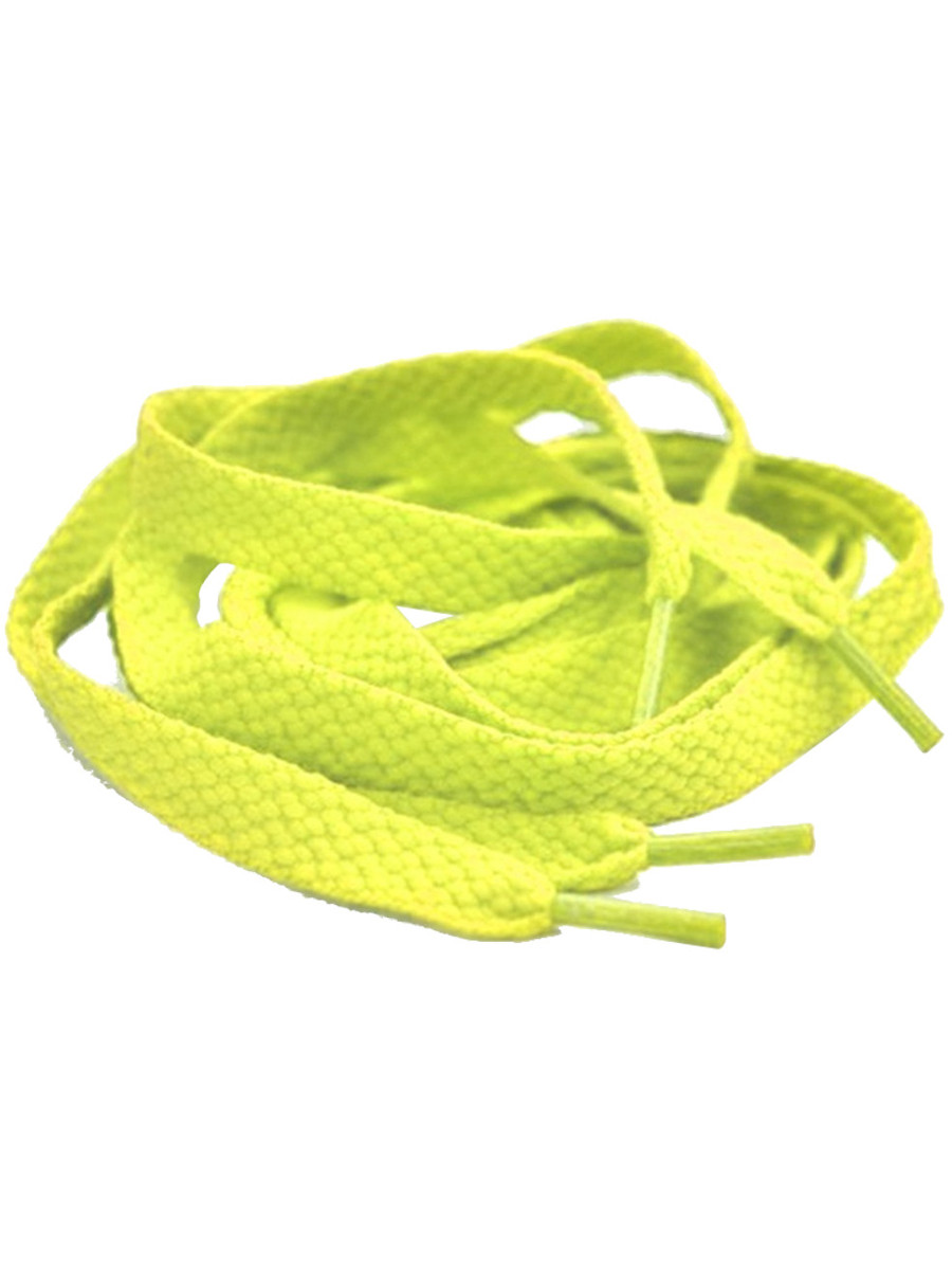neon yellow shoe strings
