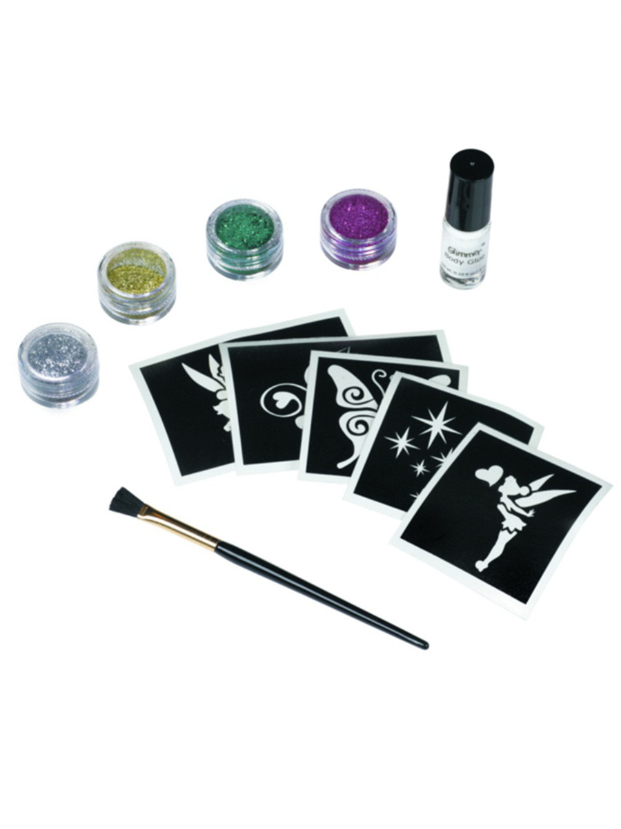 disney princess glitter tattoo stencils
