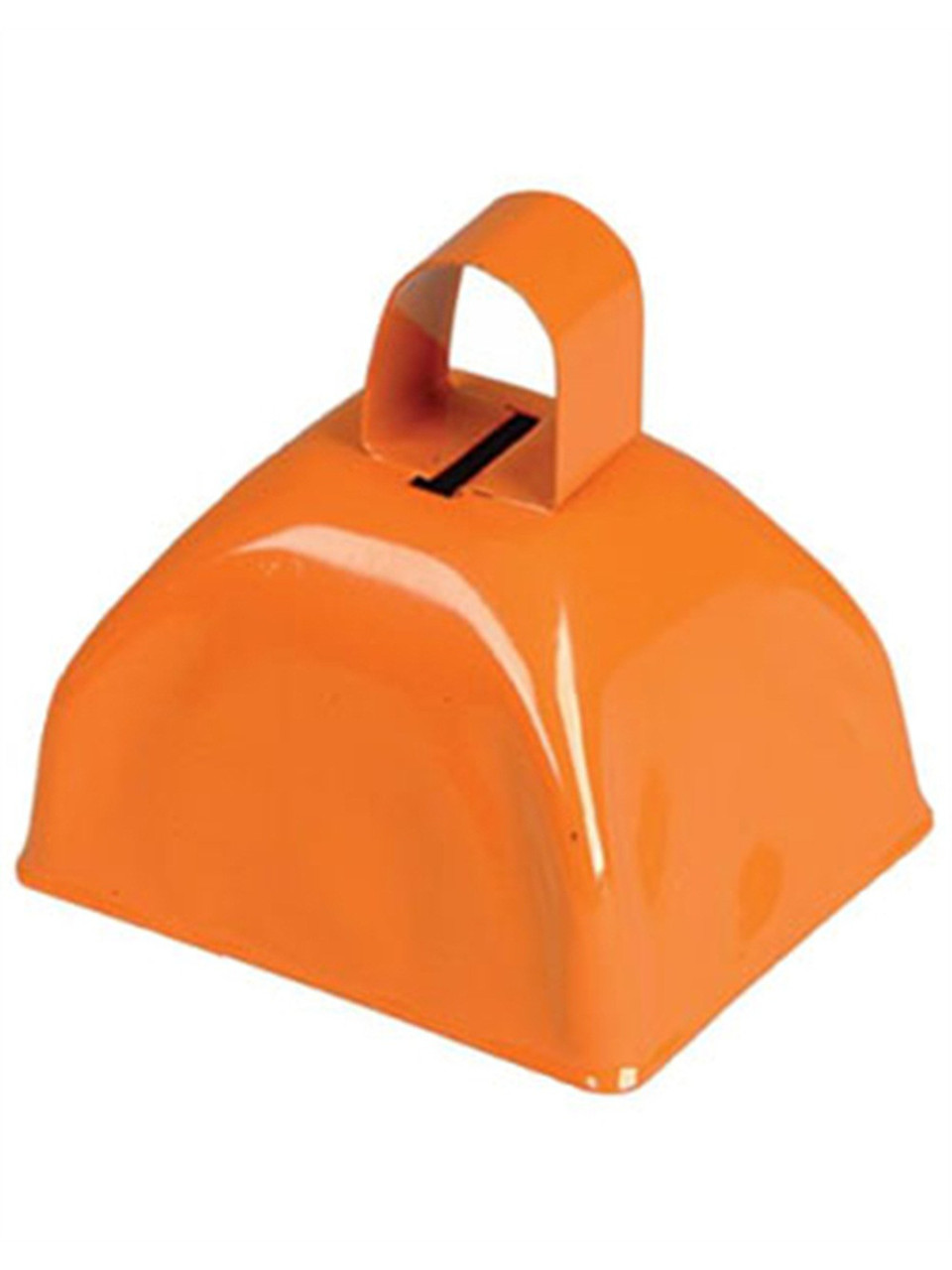 3 Inch Orange Metal Cow Bell Cowbell Party Noise Maker