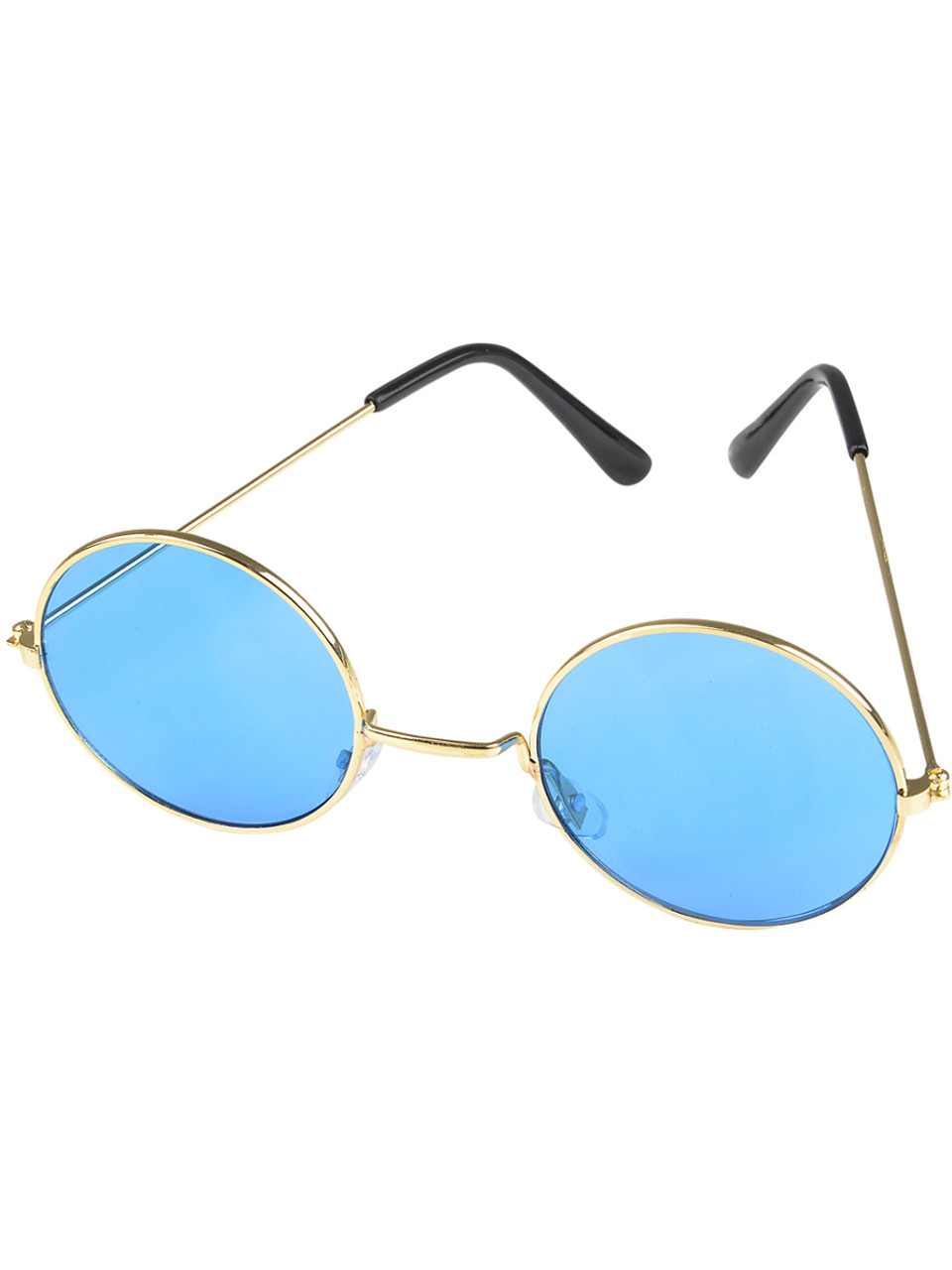 Golden Blue Metal Round Funky Sunglass For Unisex at Rs 119/piece | Fashion  Accessories in New Delhi | ID: 2849036980491