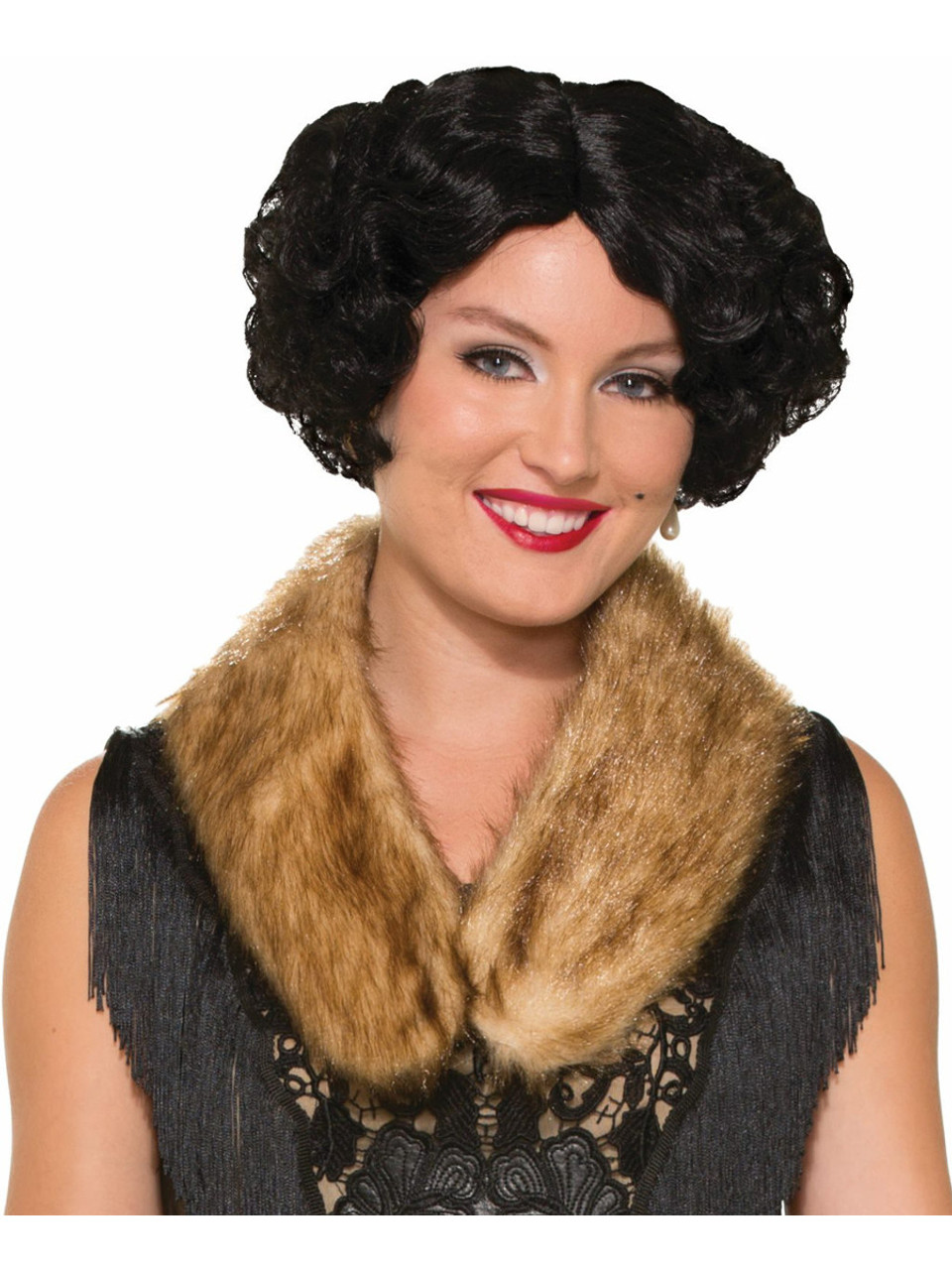 faux mink wrap