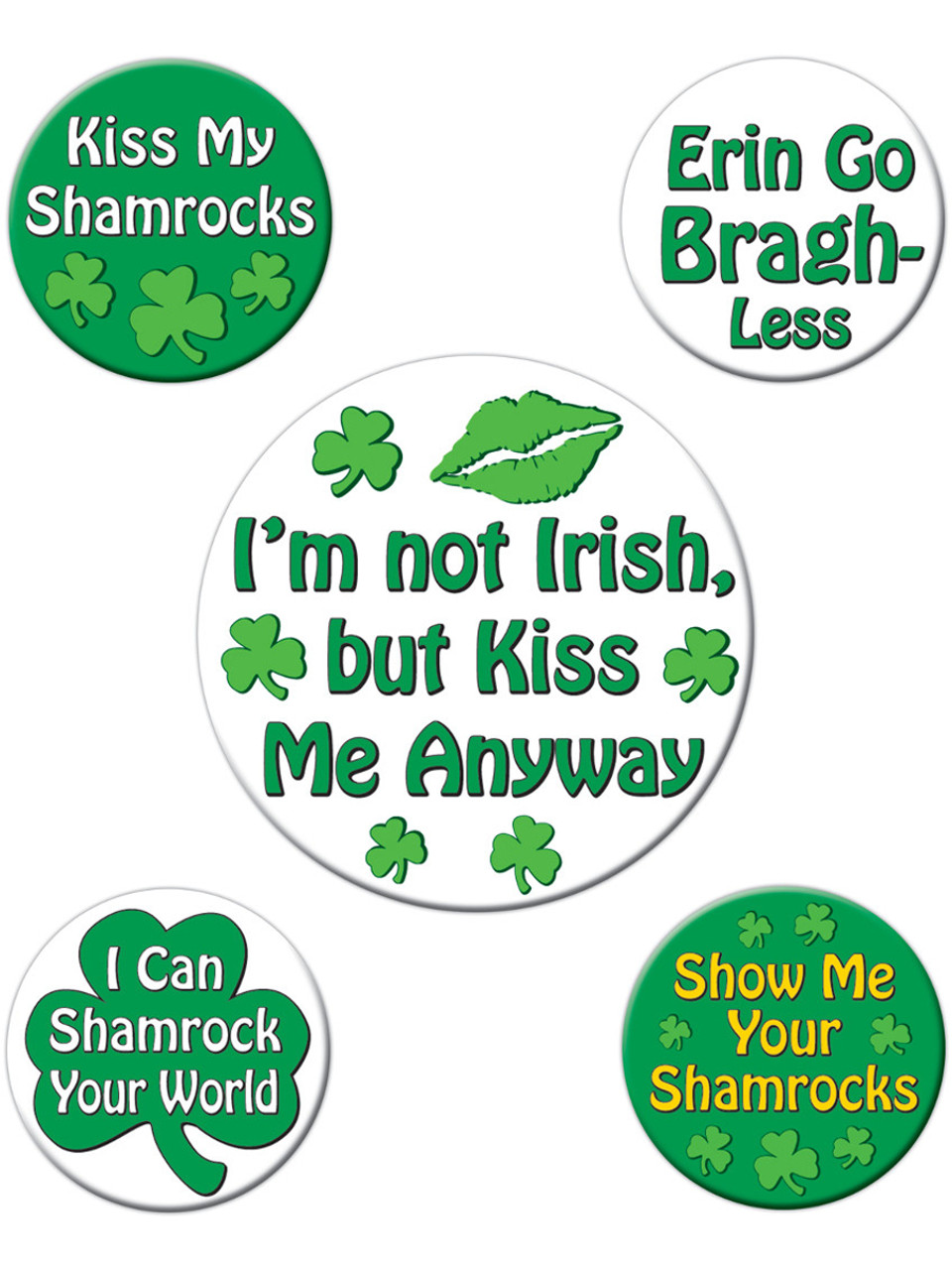 St Patricks Day Innuendo Buttons